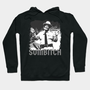 sumbitch - black and white Hoodie